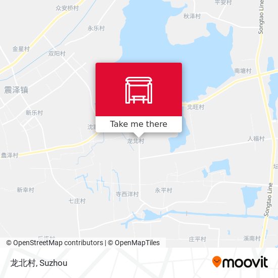 龙北村 map