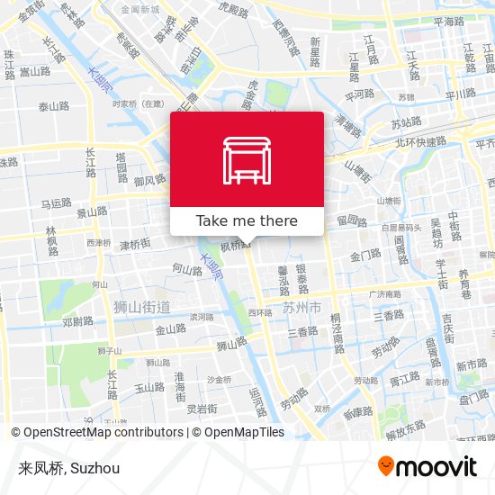 来凤桥 map