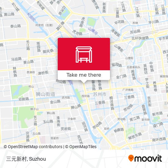 三元新村 map
