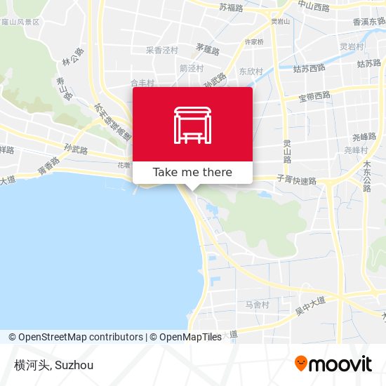 横河头 map