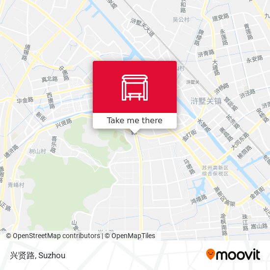 兴贤路 map