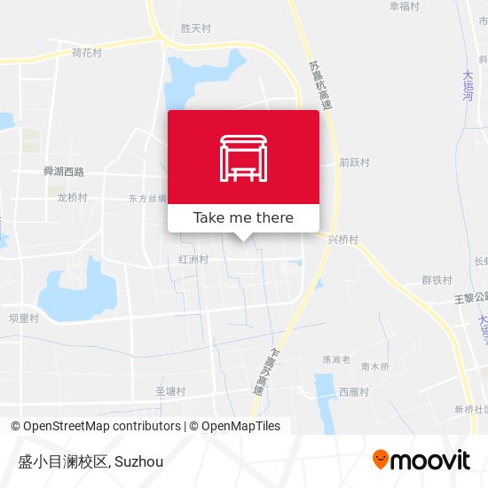 盛小目澜校区 map
