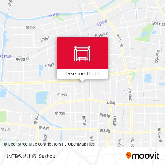北门路城北路 map
