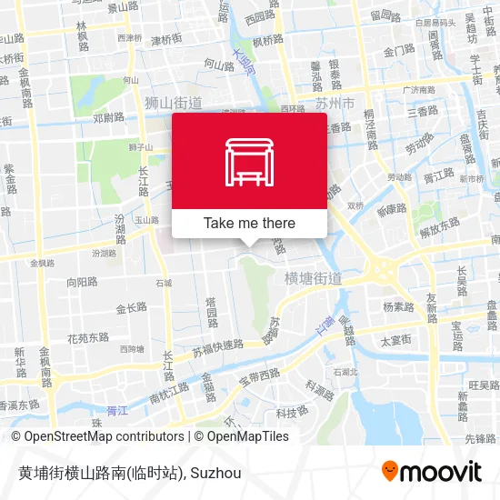 黄埔街横山路南(临时站) map