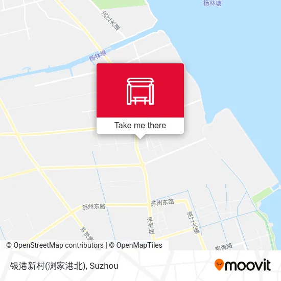 银港新村(浏家港北) map