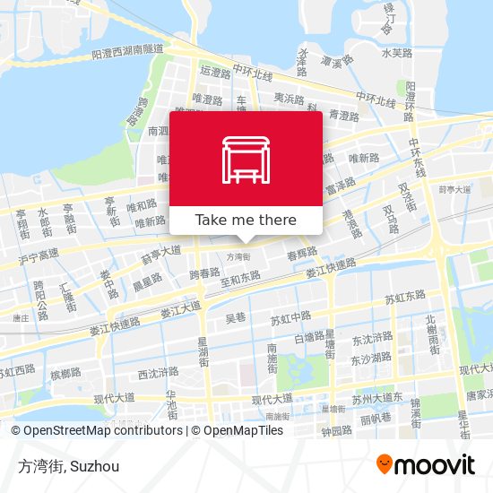方湾街 map