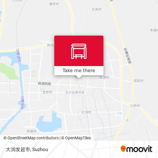 大润发超市 map