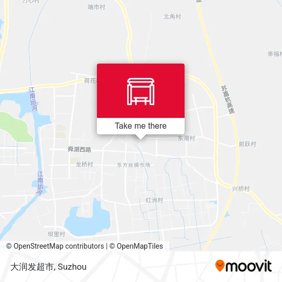 大润发超市 map