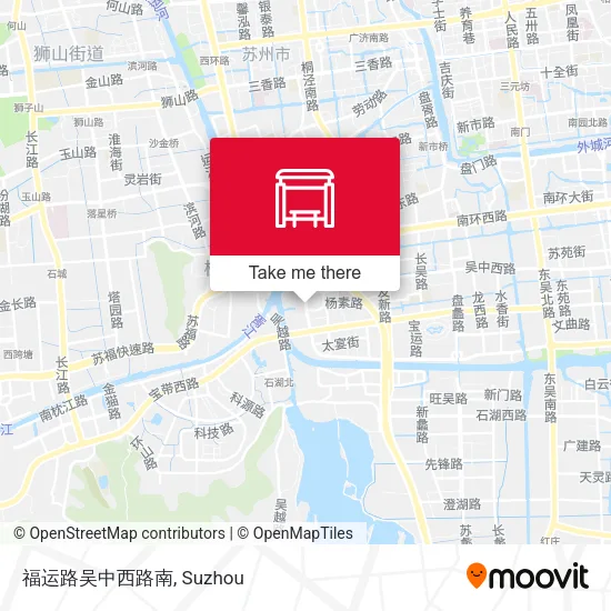 福运路吴中西路南 map