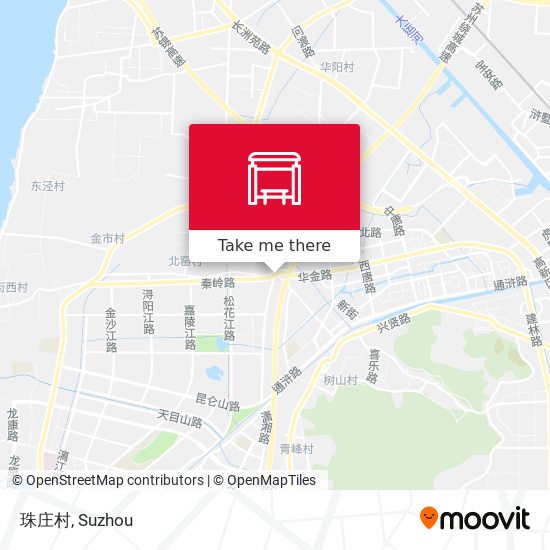 珠庄村 map