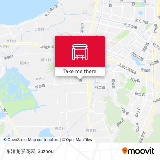 东渚龙景花园 map