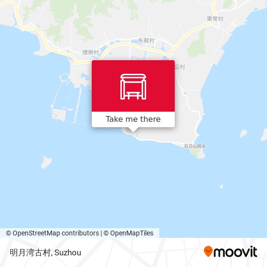 明月湾古村 map