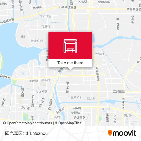 阳光嘉园北门 map