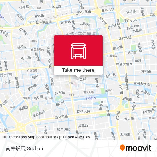 南林饭店 map
