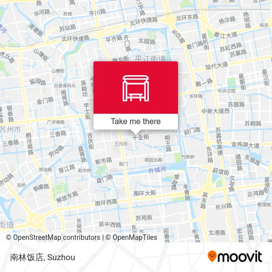 南林饭店 map