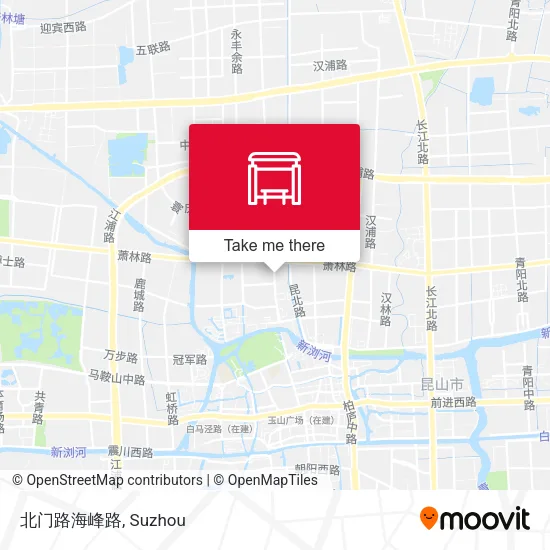 北门路海峰路 map
