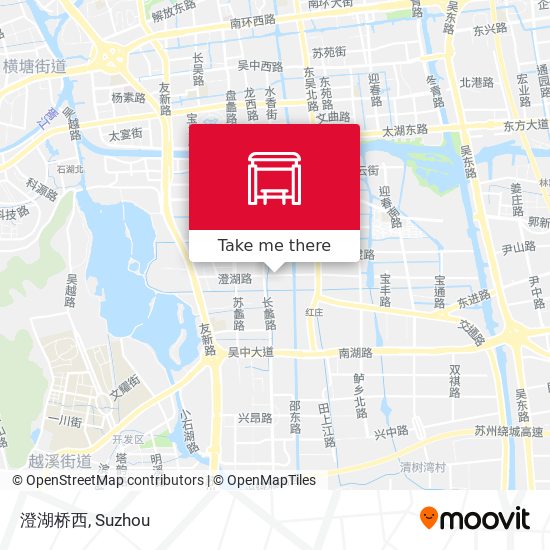 澄湖桥西 map