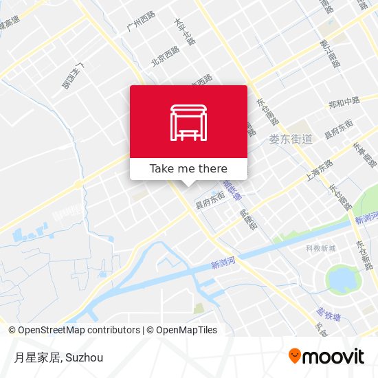 月星家居 map