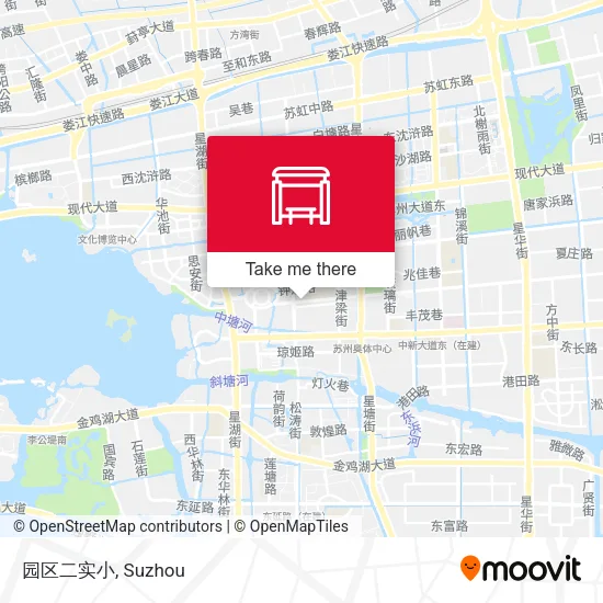 园区二实小 map