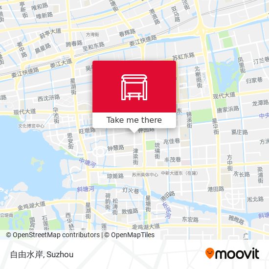 自由水岸 map