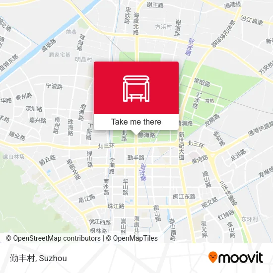 勤丰村 map