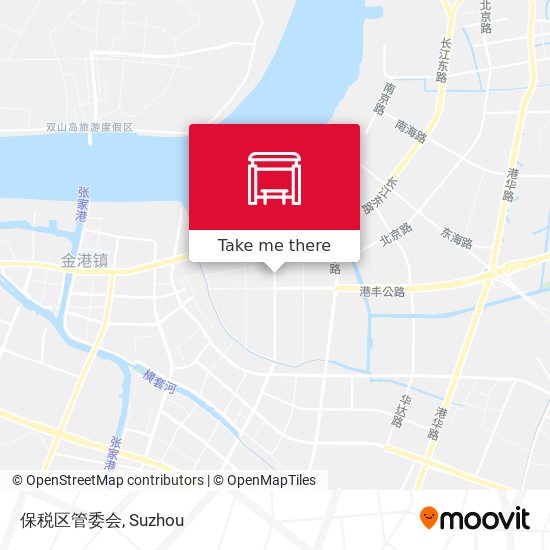 保税区管委会 map