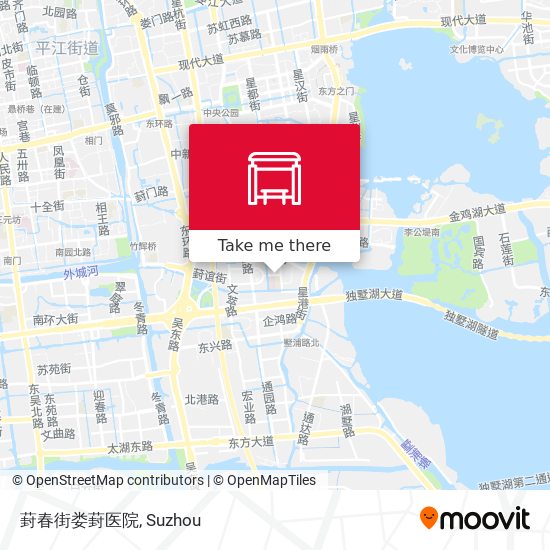 葑春街娄葑医院 map