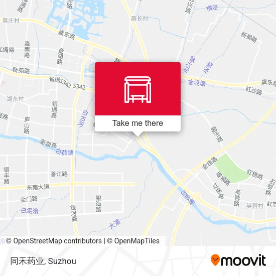 同禾药业 map