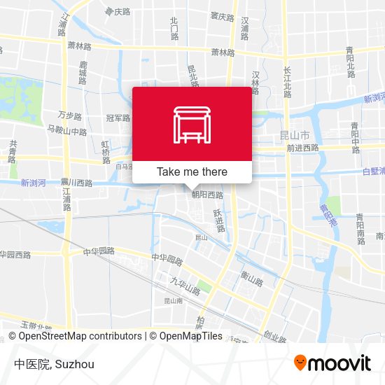 中医院 map