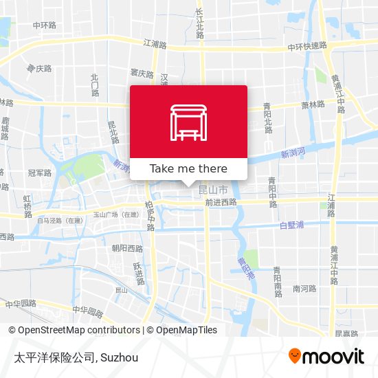 太平洋保险公司 map