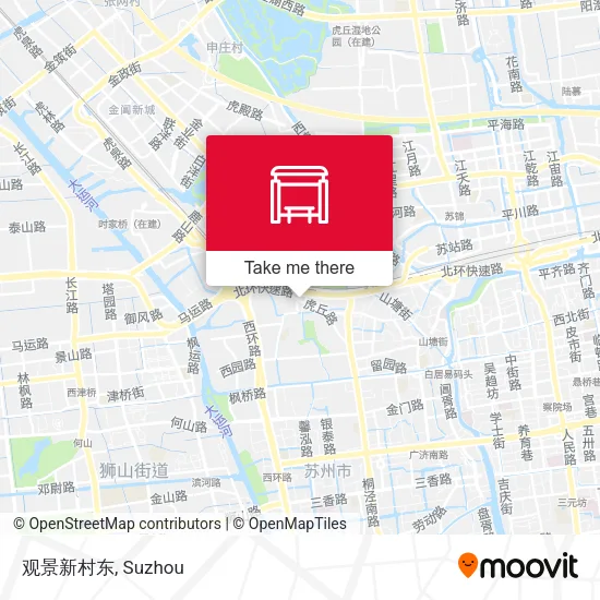 观景新村东 map