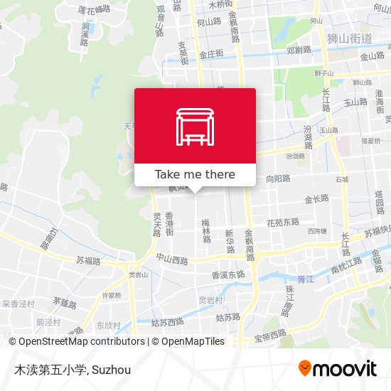 木渎第五小学 map