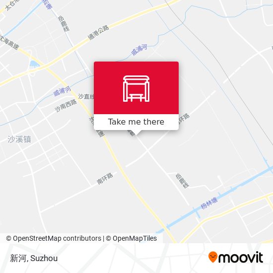 新河 map