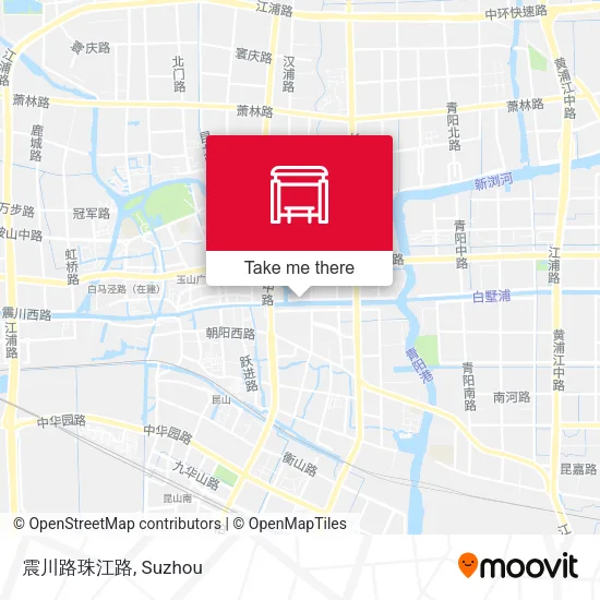 震川路珠江路 map