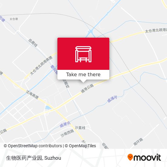 生物医药产业园 map