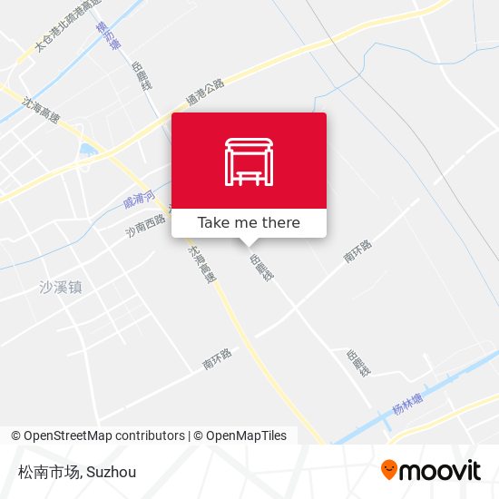 松南市场 map