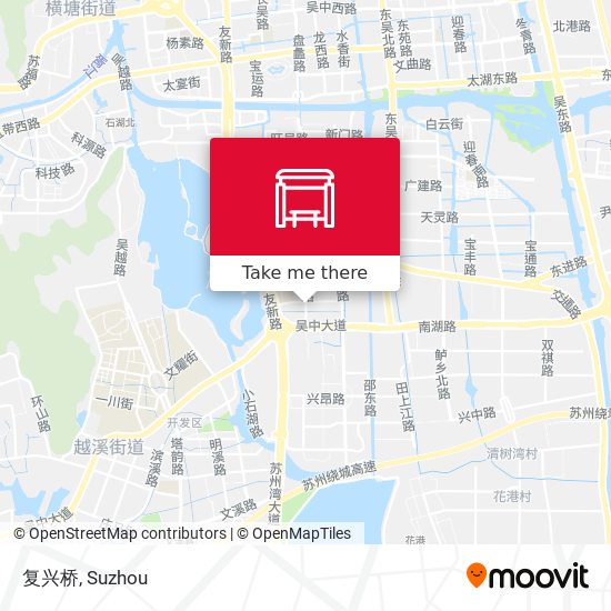 复兴桥 map