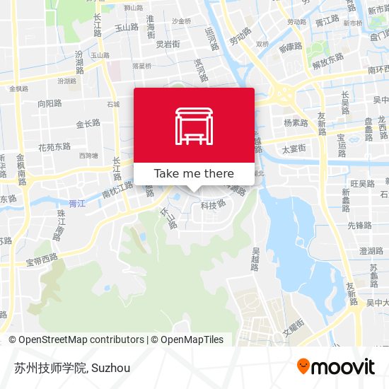 苏州技师学院 map