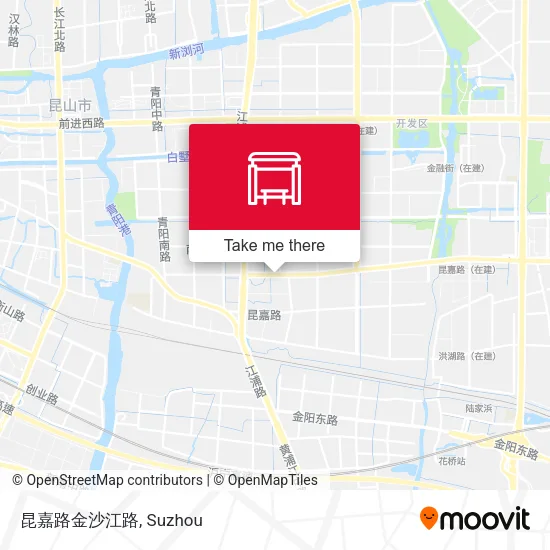 昆嘉路金沙江路 map