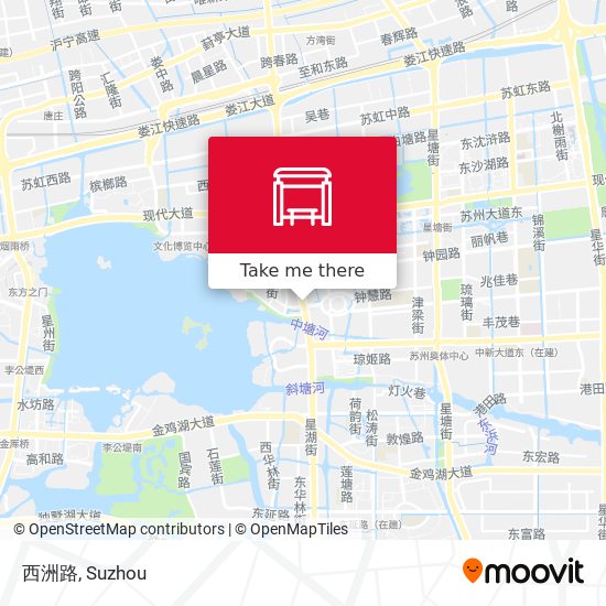 西洲路 map