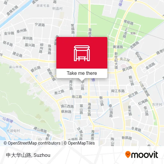 申大华山路 map
