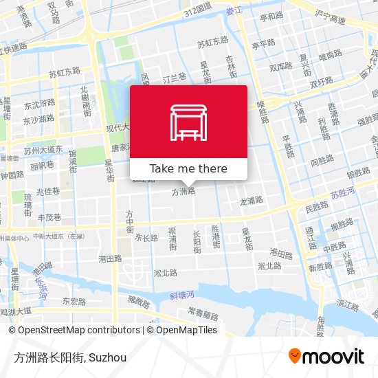 方洲路长阳街 map