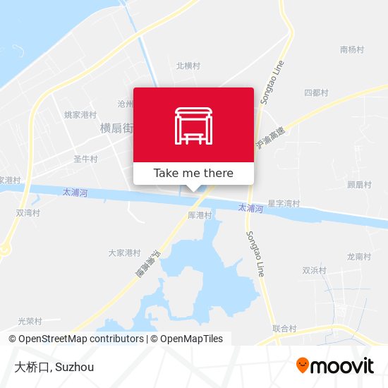 大桥口 map