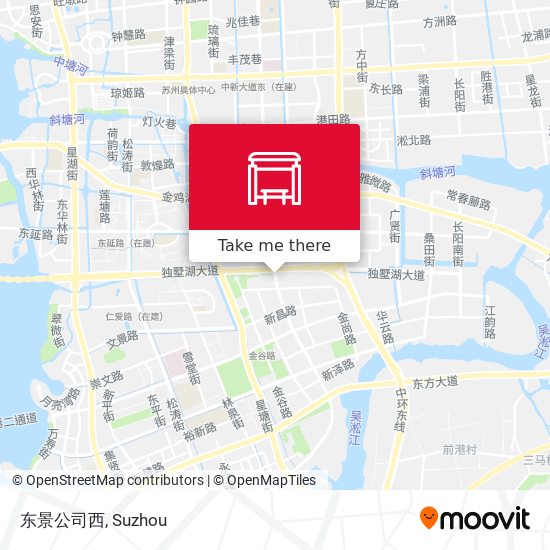 东景公司西 map
