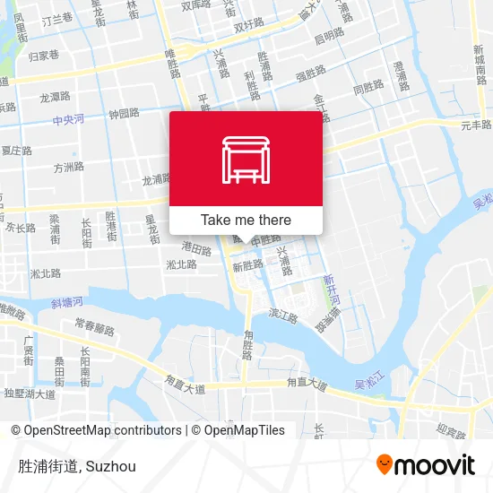 胜浦街道 map