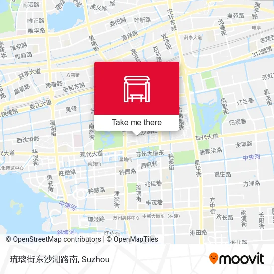 琉璃街东沙湖路南 map