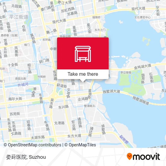 娄葑医院 map