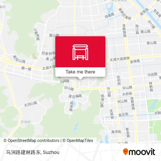 马涧路建林路东 map