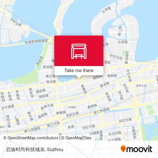 启迪时尚科技城东 map