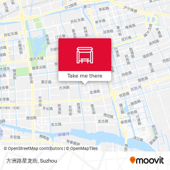 方洲路星龙街 map